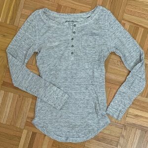 Eddie Bauer Outdoor Waffle Button Down Thermal Shirt Women’s Size XS - NWOT